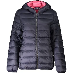 Black Polyamide Womens Jacket