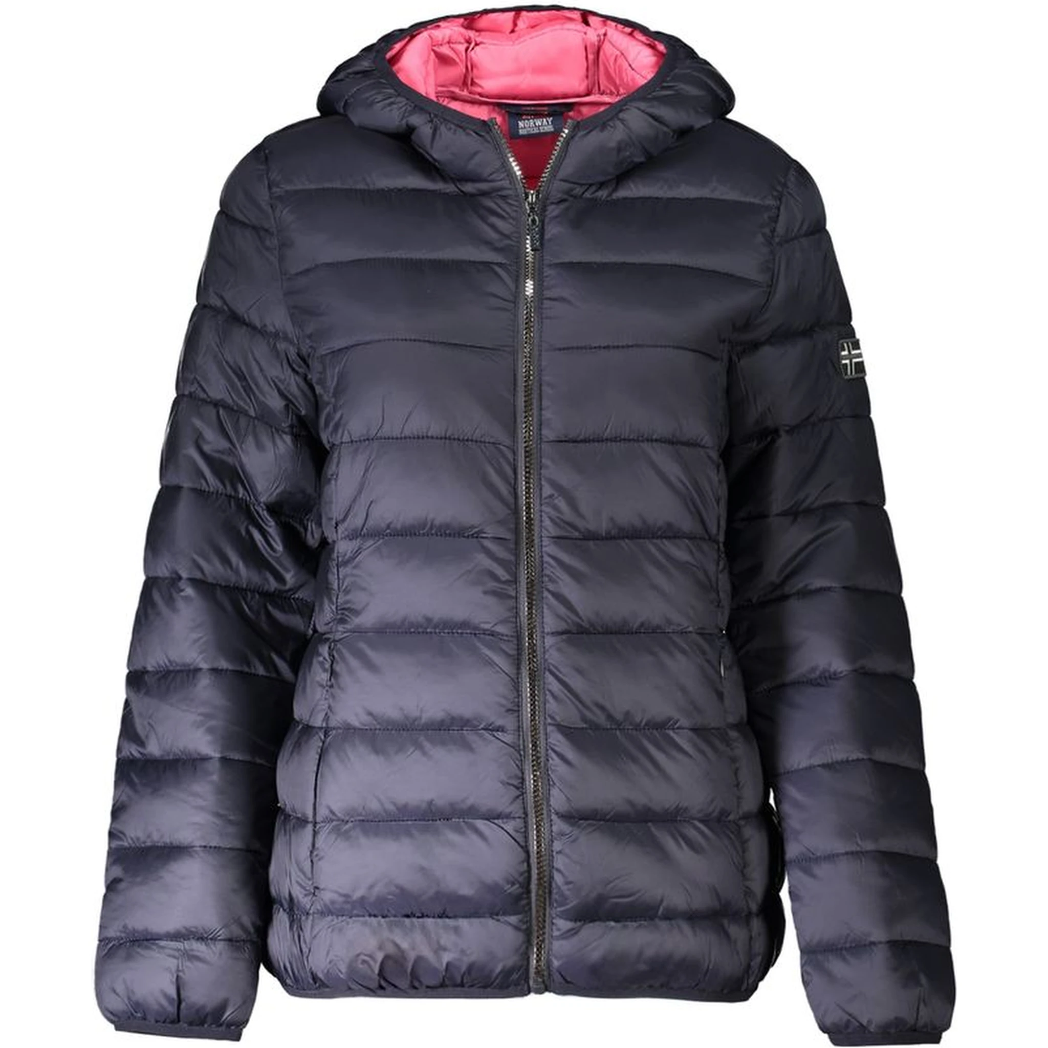 Black Polyamide Womens Jacket