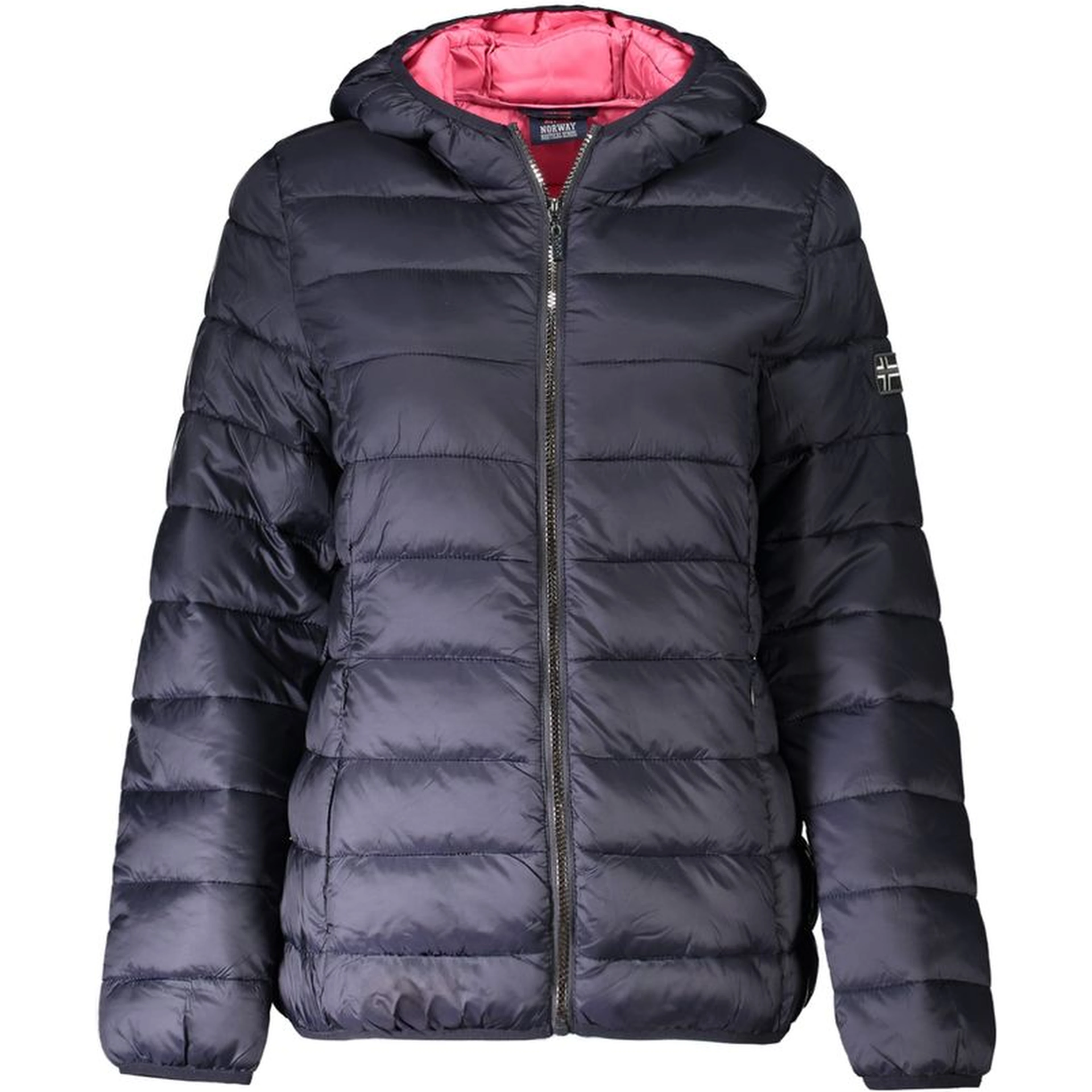 Black Polyamide Womens Jacket