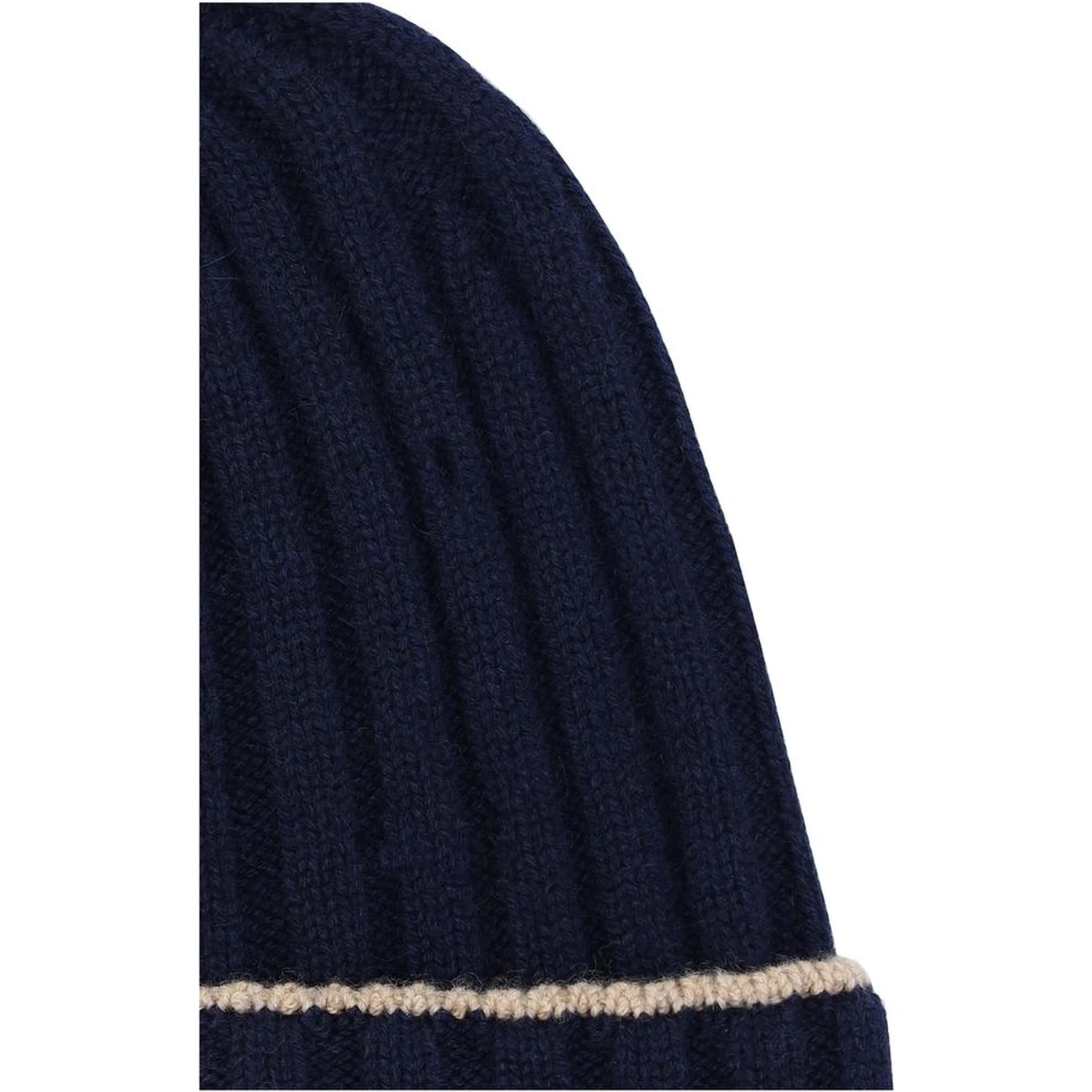Blue Cashmere Beanie