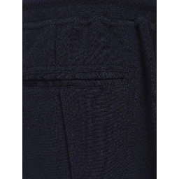 Blue Cotton Joggers (Workout Pants)