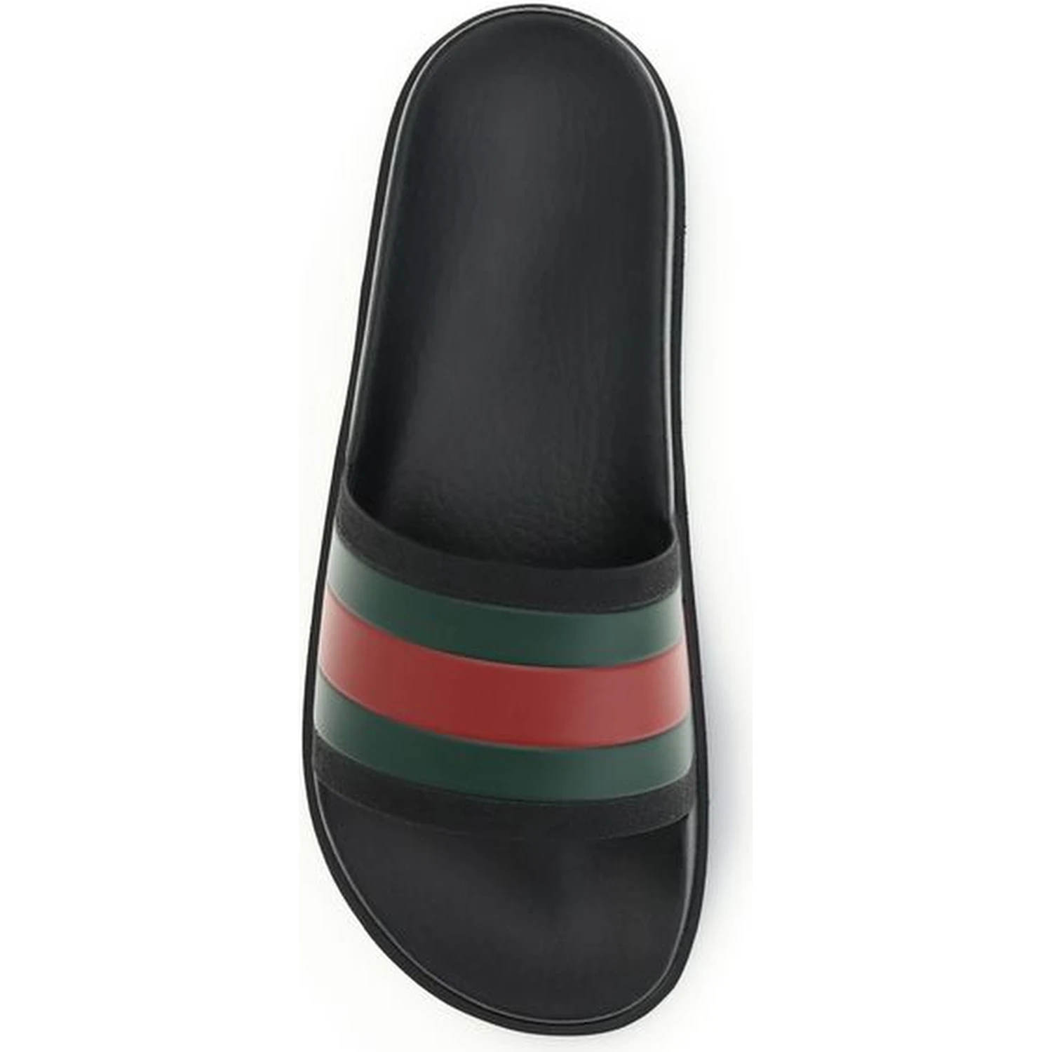 Black Rubber Slippers