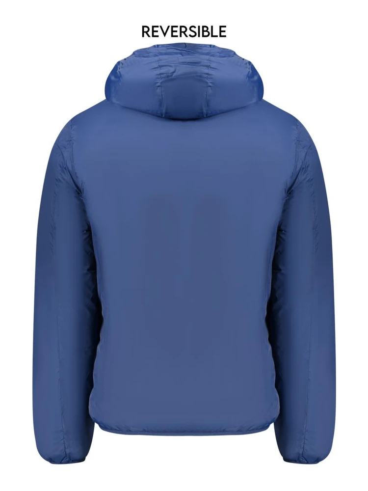 Blue Polyamide Men Jacket alternative