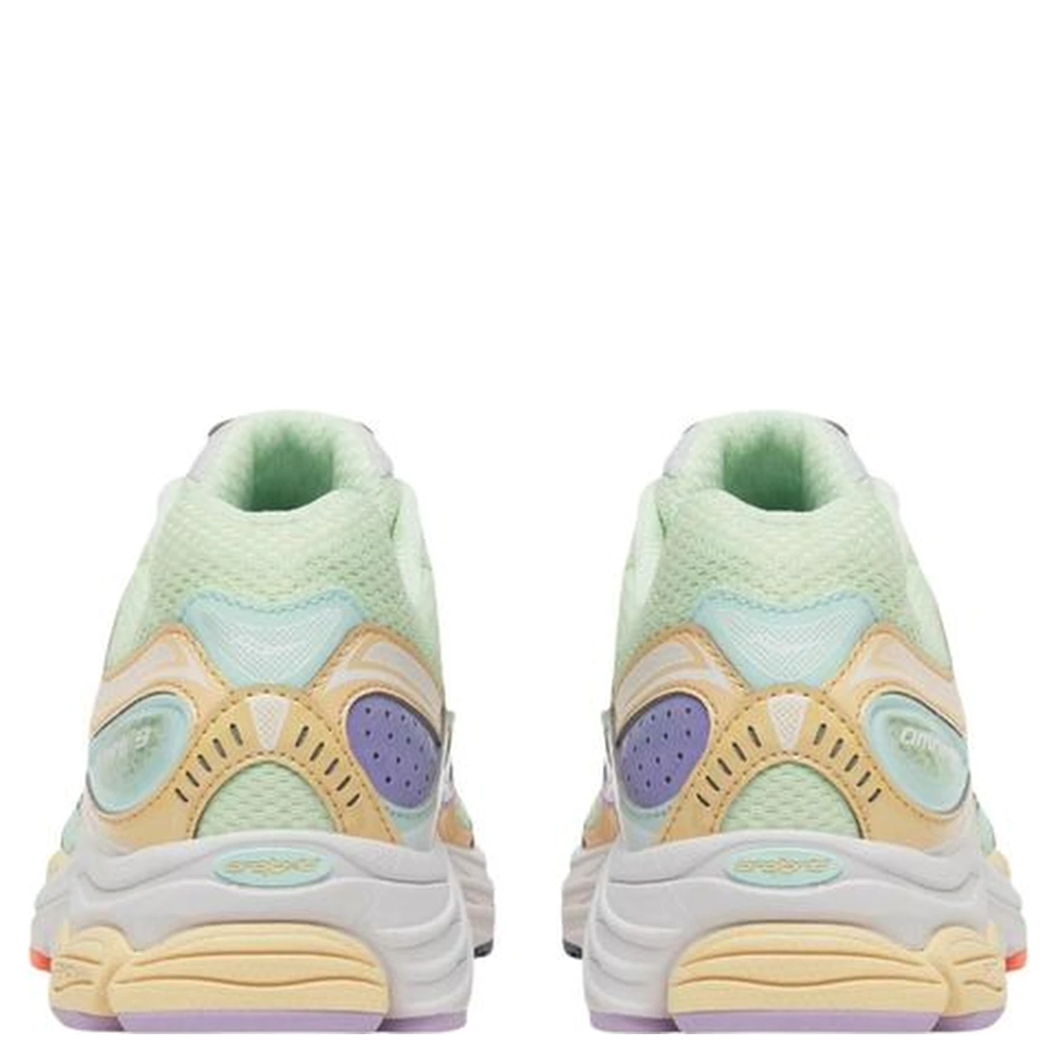 Green Synthetic Athletic Sneakers