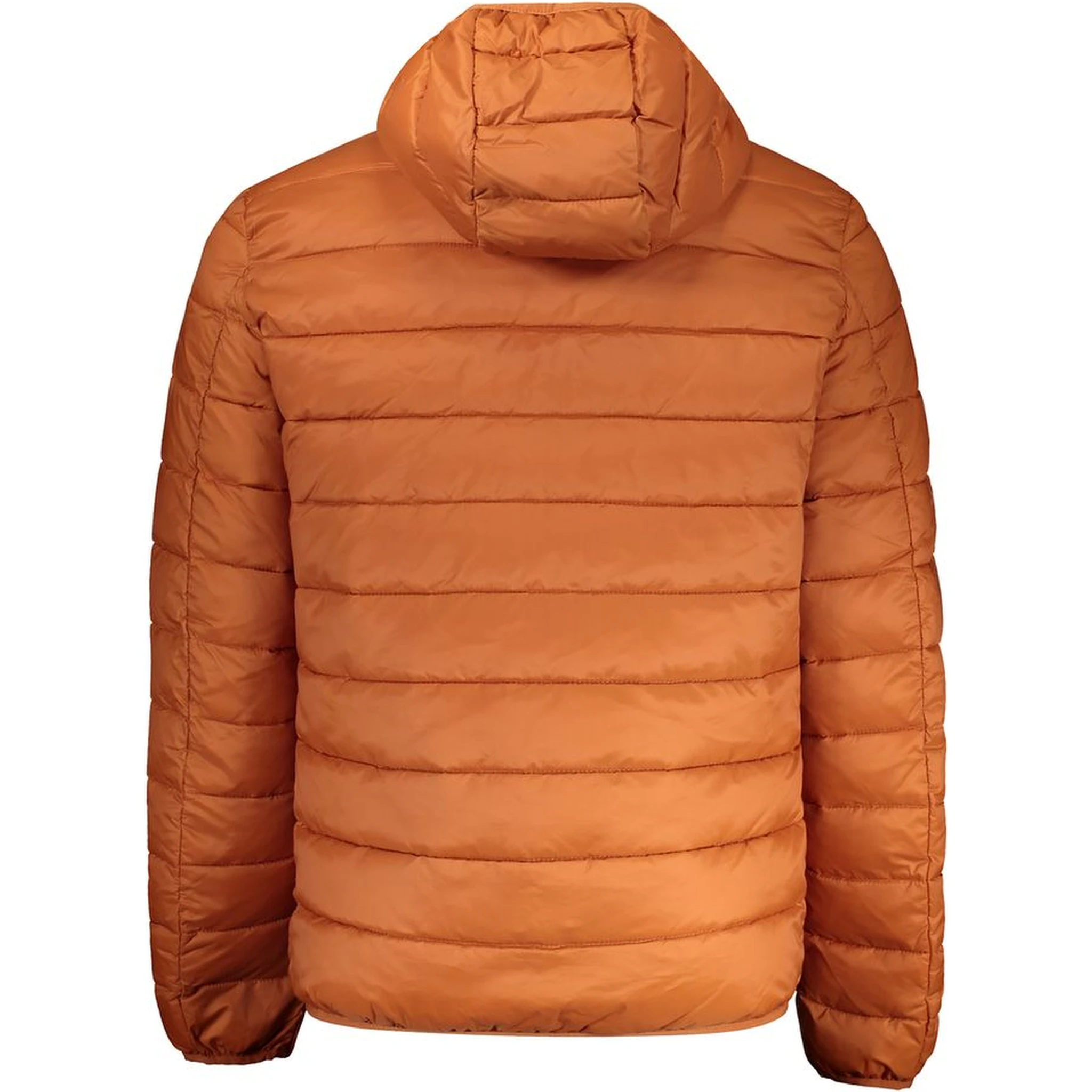 Orange Polyamide Men Jacket