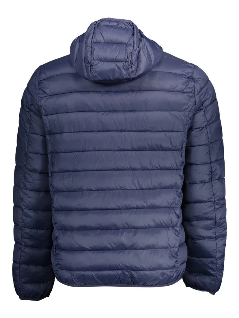 Blue Polyamide Men's Jacket