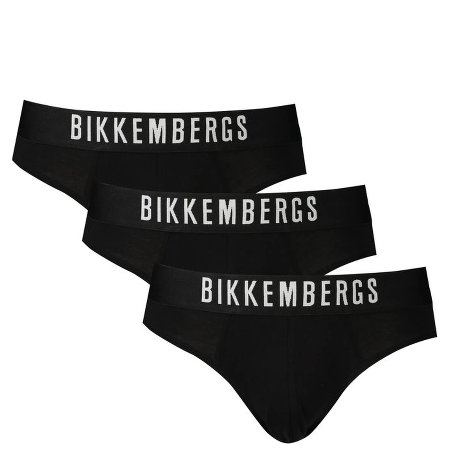 Black Polyester Men's Underwear