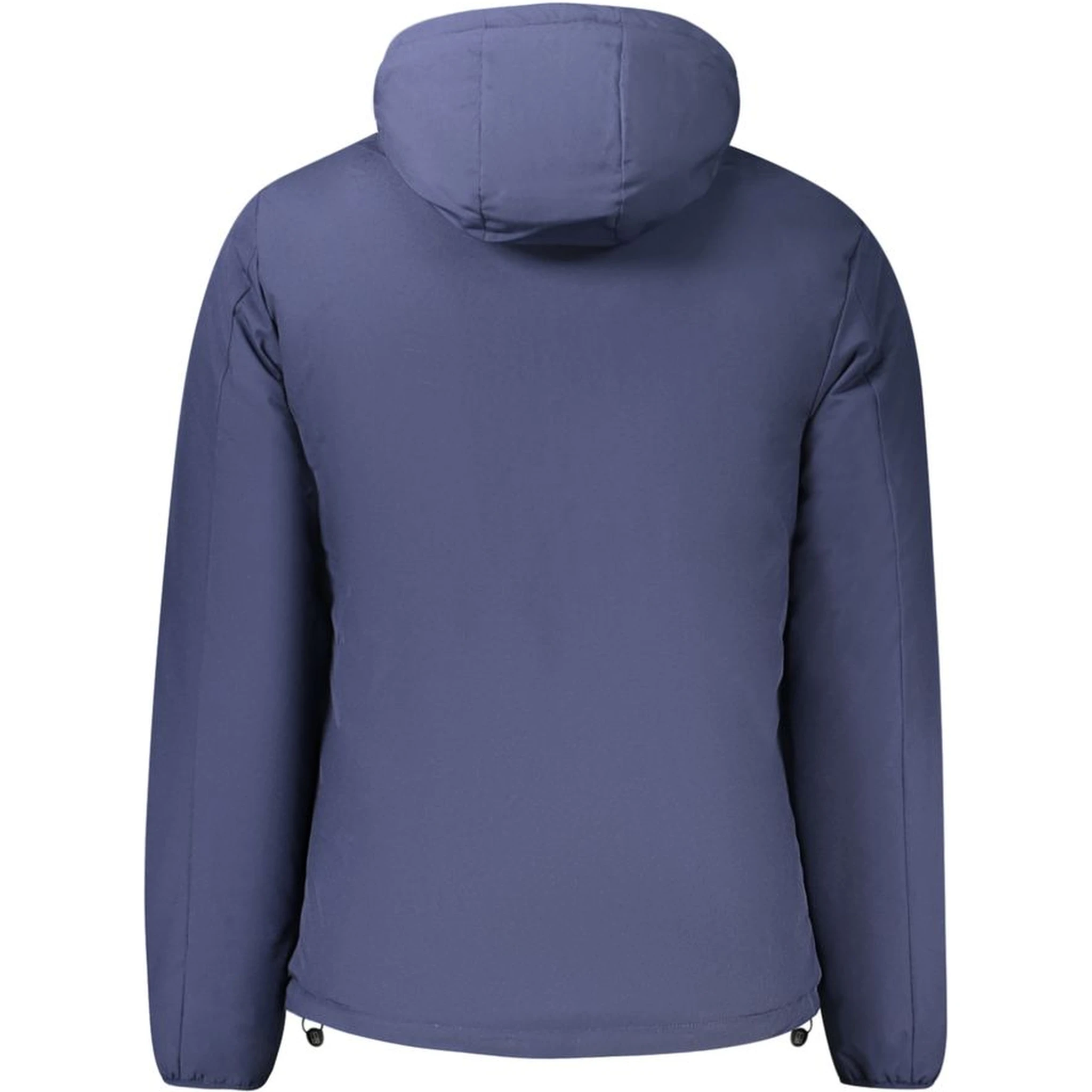Blue Polyester Men's Jacket