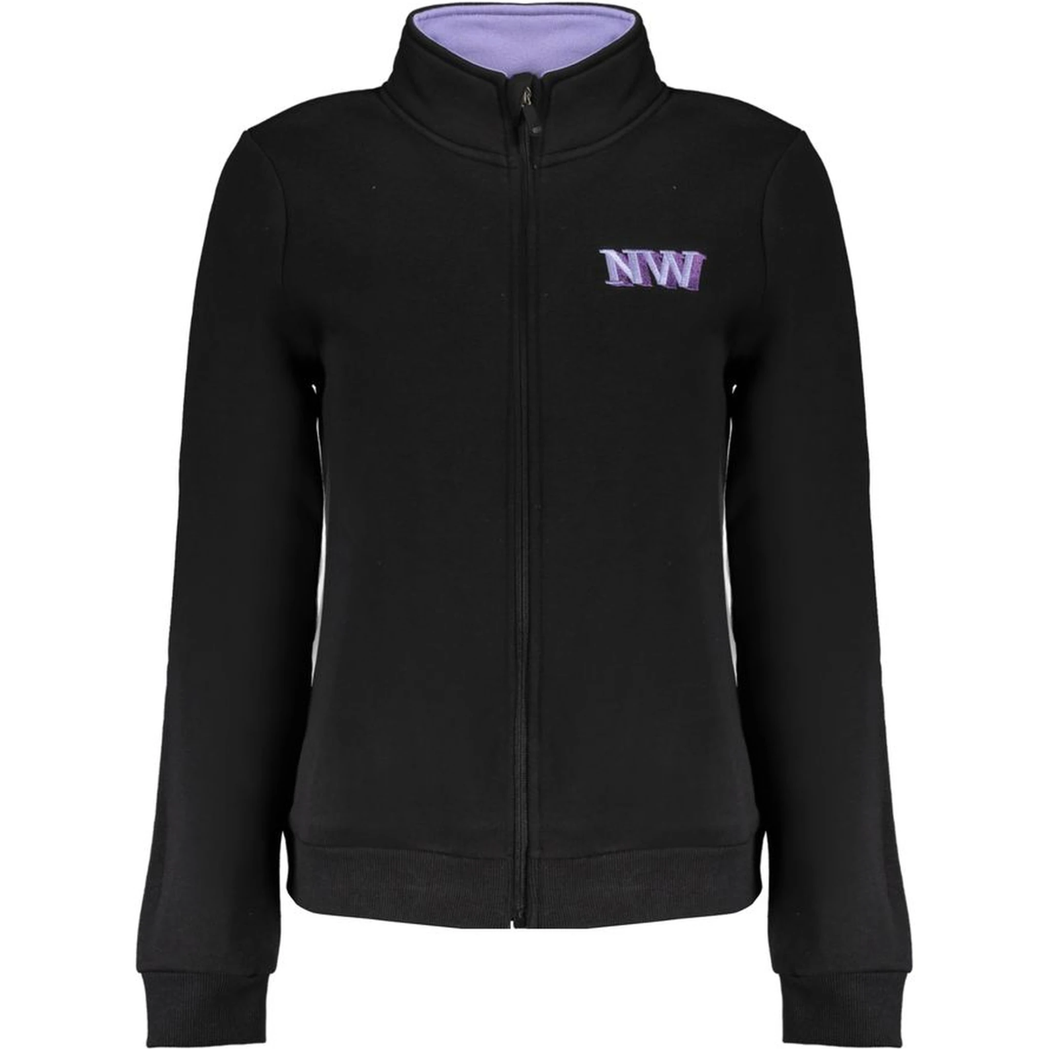 Black Cotton Women's Sweatshirt