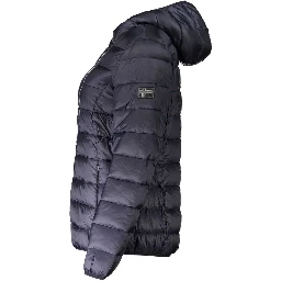 Black Polyamide Womens Jacket