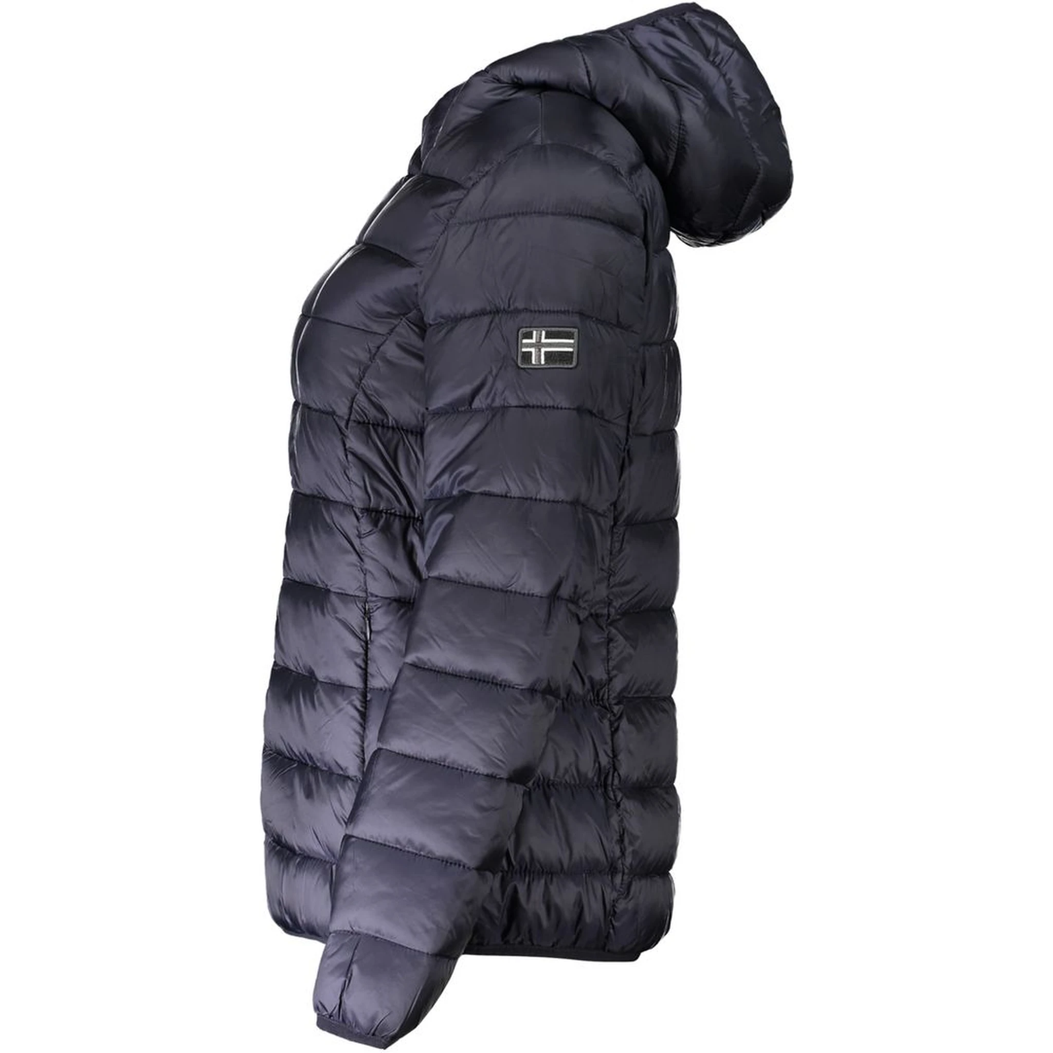 Black Polyamide Womens Jacket