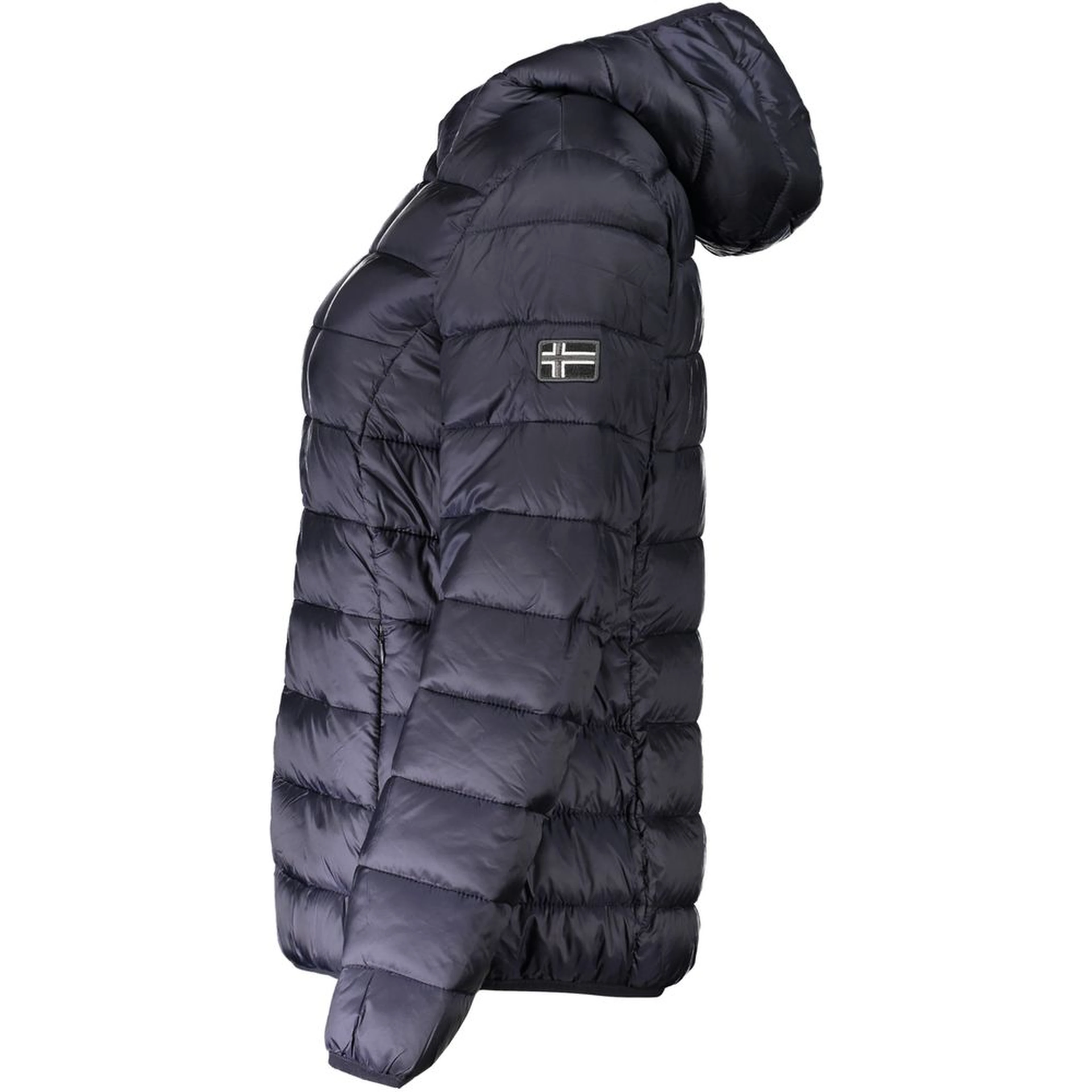 Black Polyamide Womens Jacket