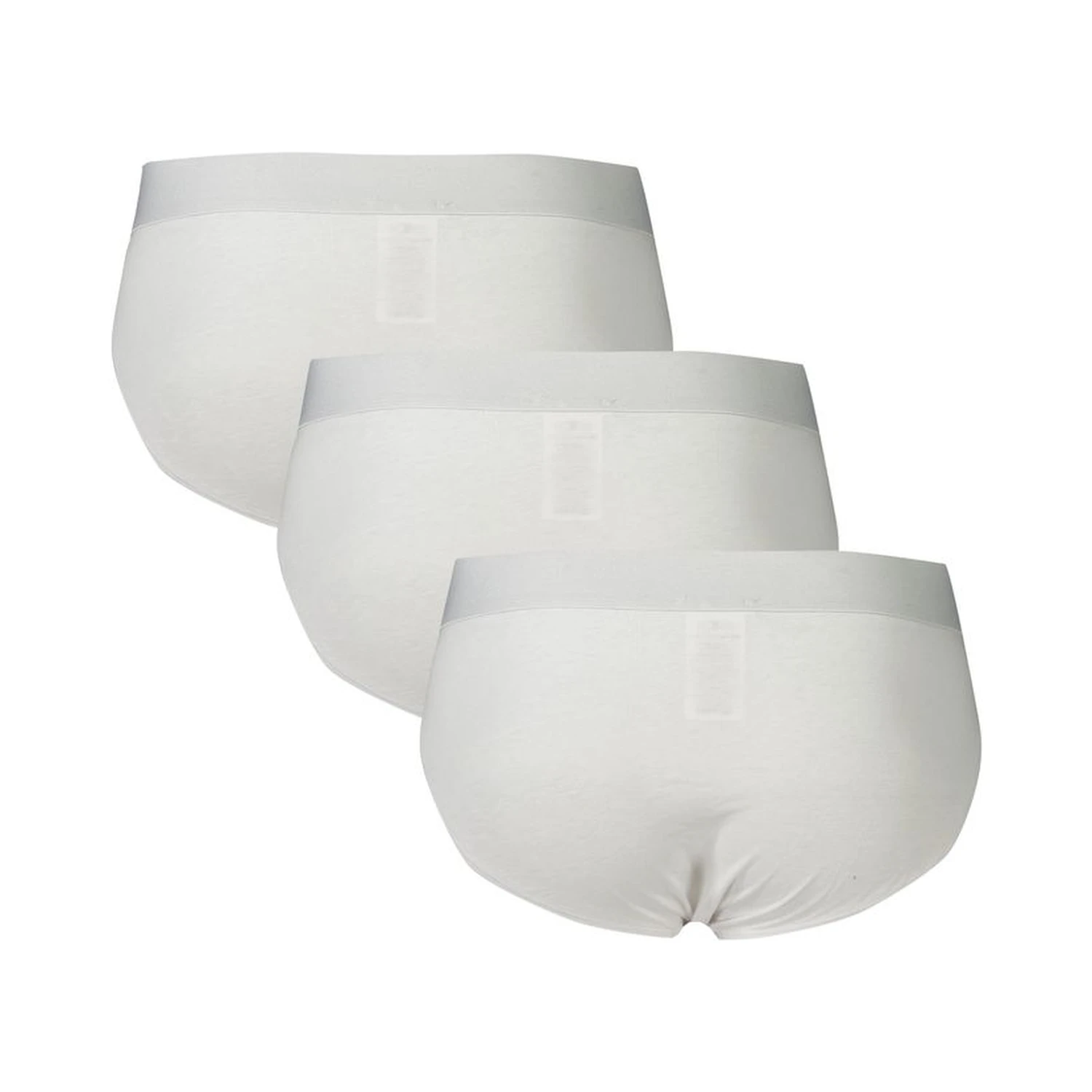 White Polyester Men's Underwear Slip