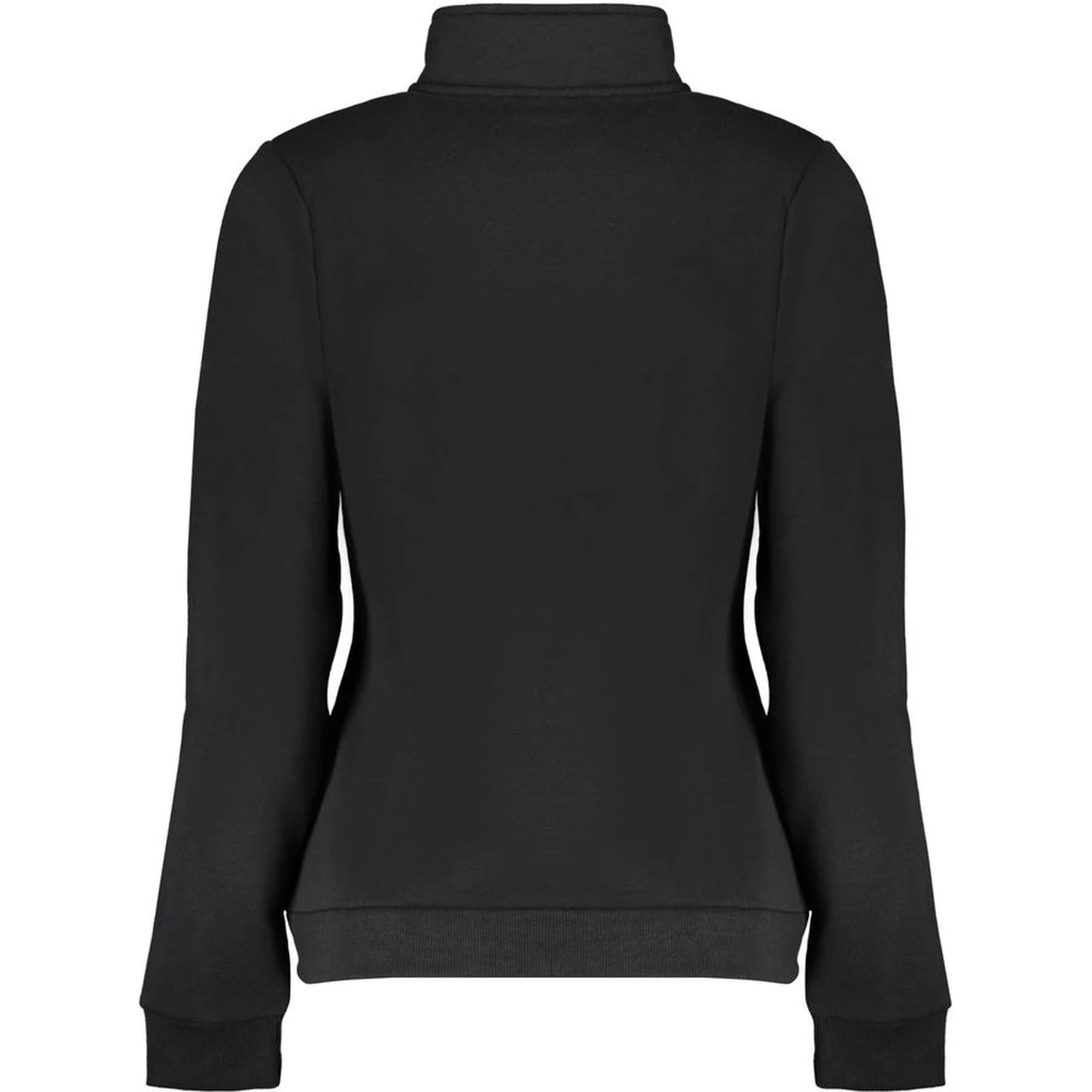 Black Cotton Women's Sweatshirt