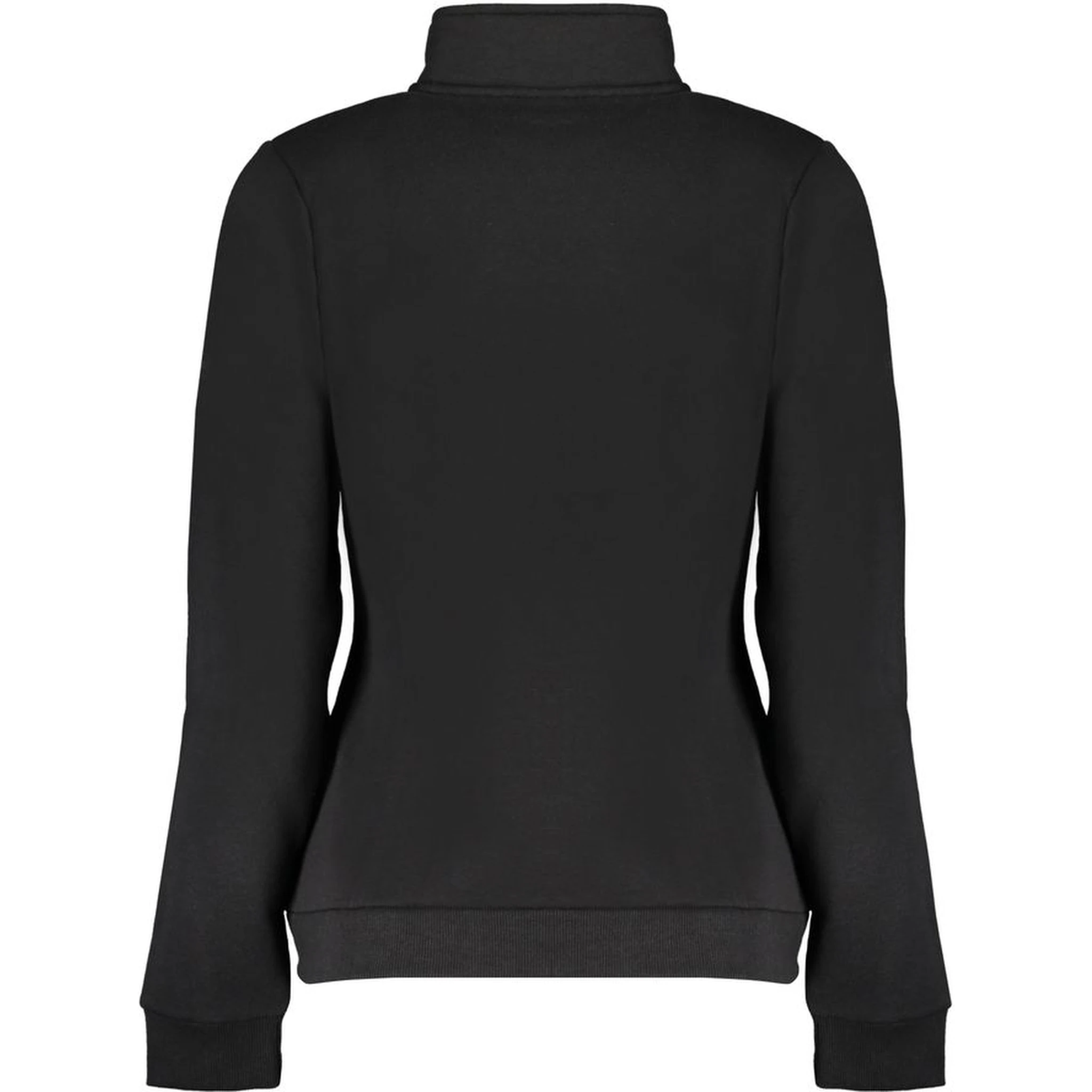 Black Cotton Women's Sweatshirt