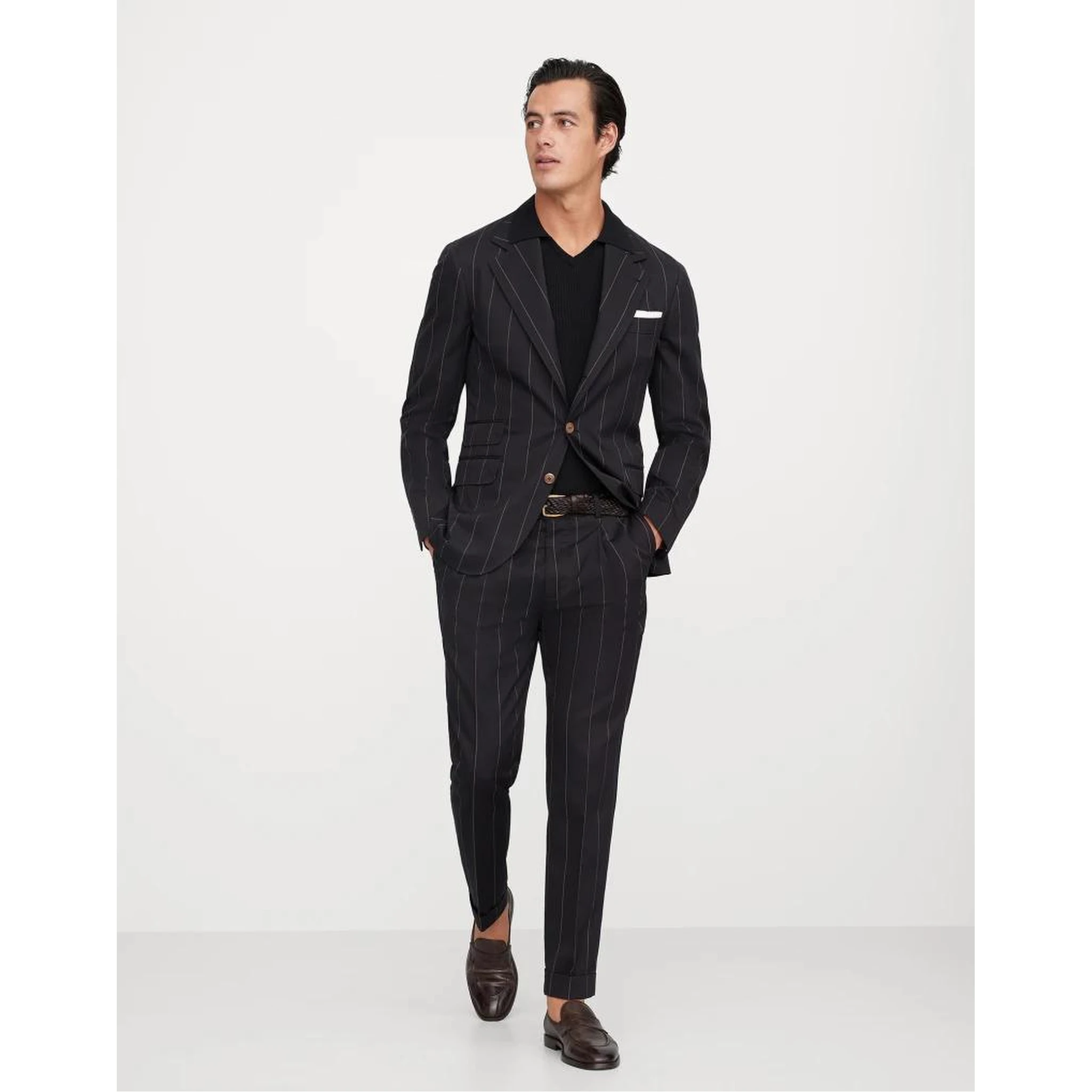Bicolor Wool Blazer