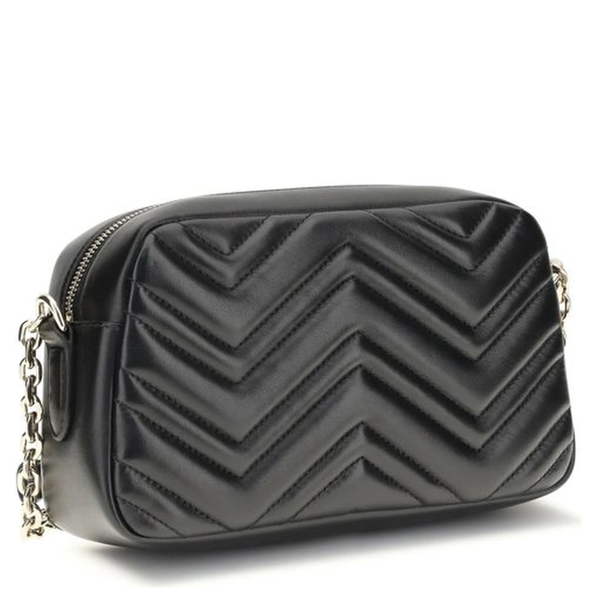 Black Calf Leather Bos Taurus Handbag