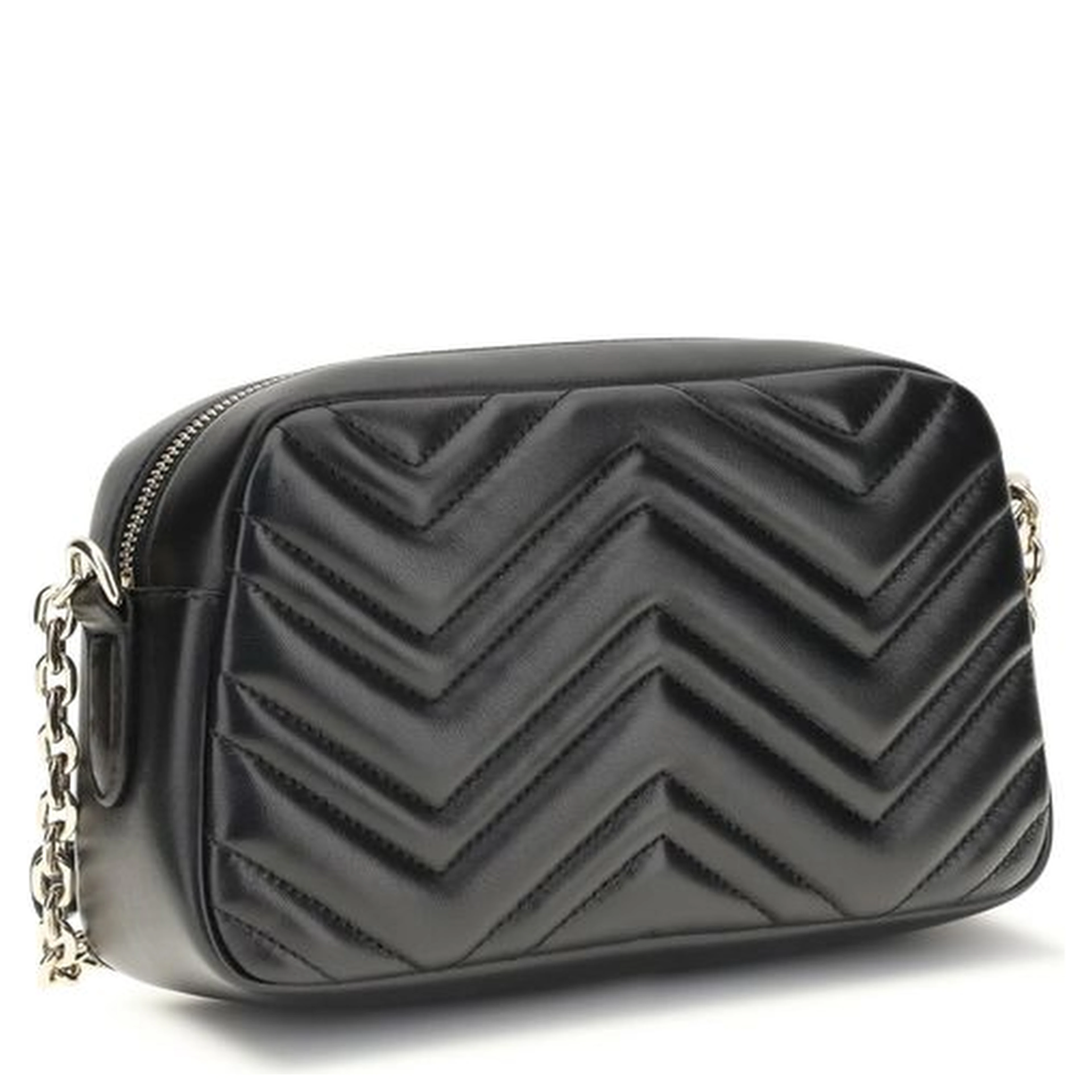 Black Calf Leather Bos Taurus Handbag
