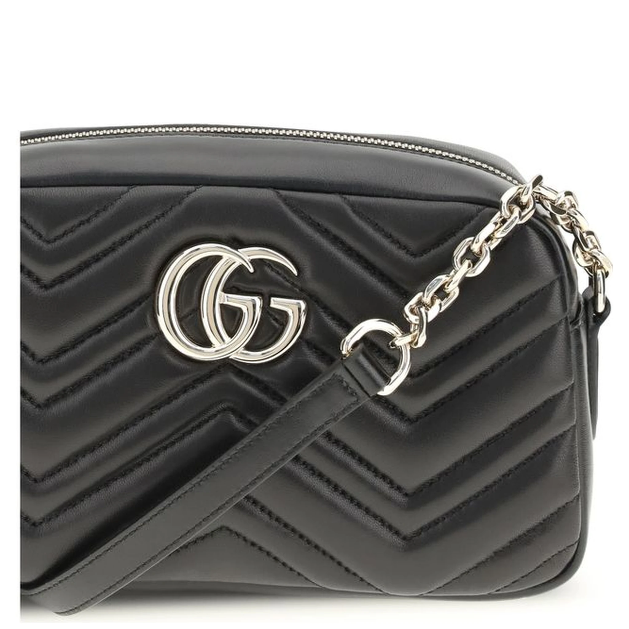 Black Calf Leather Bos Taurus Handbag