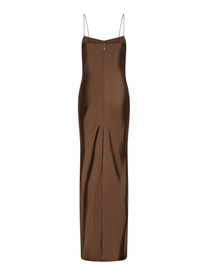 SATIN MAXI SLIP DRESS