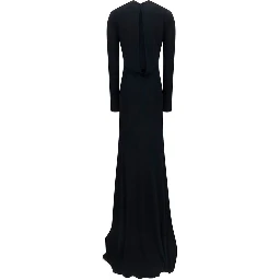 Black Viscose Cocktail Dress