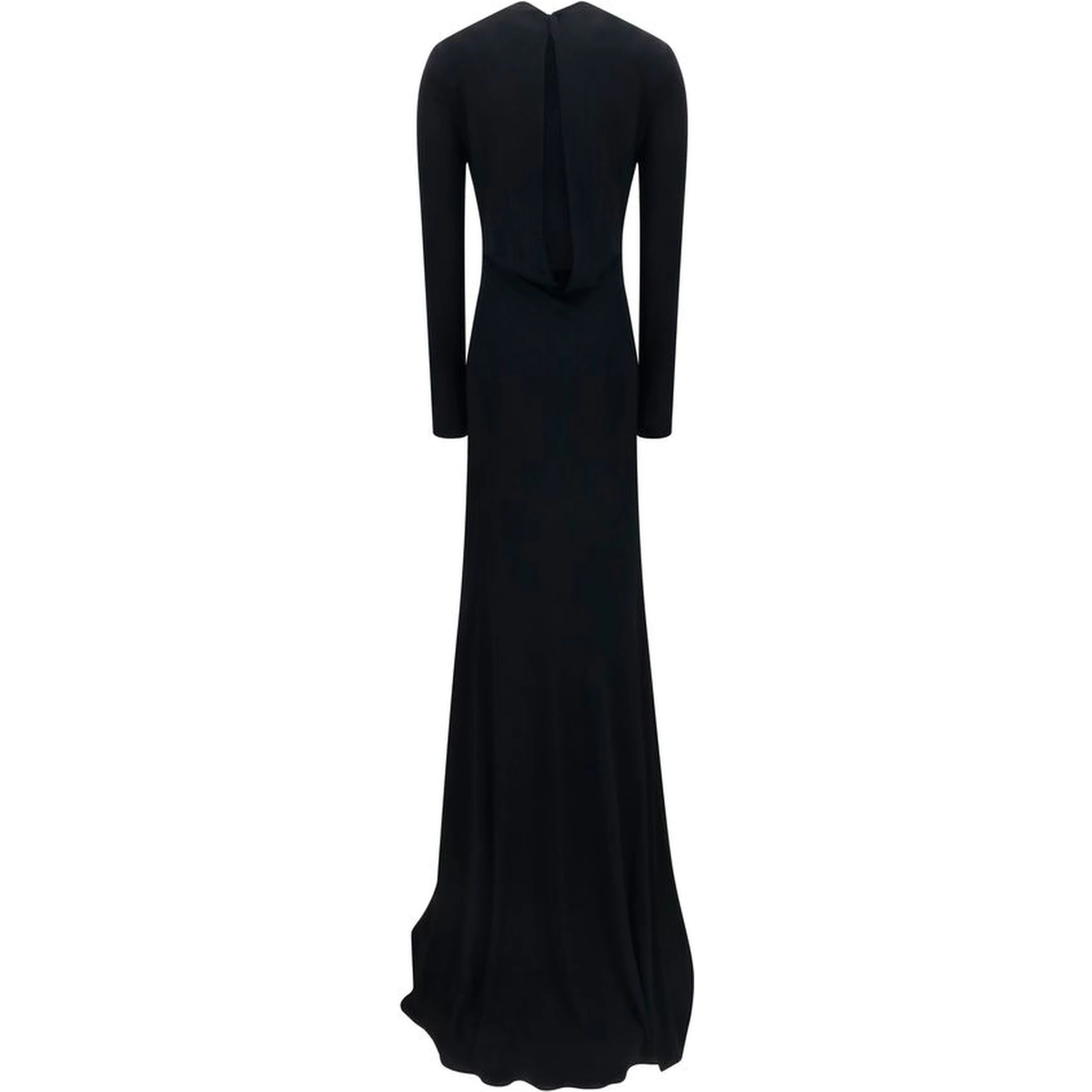 Black Viscose Cocktail Dress