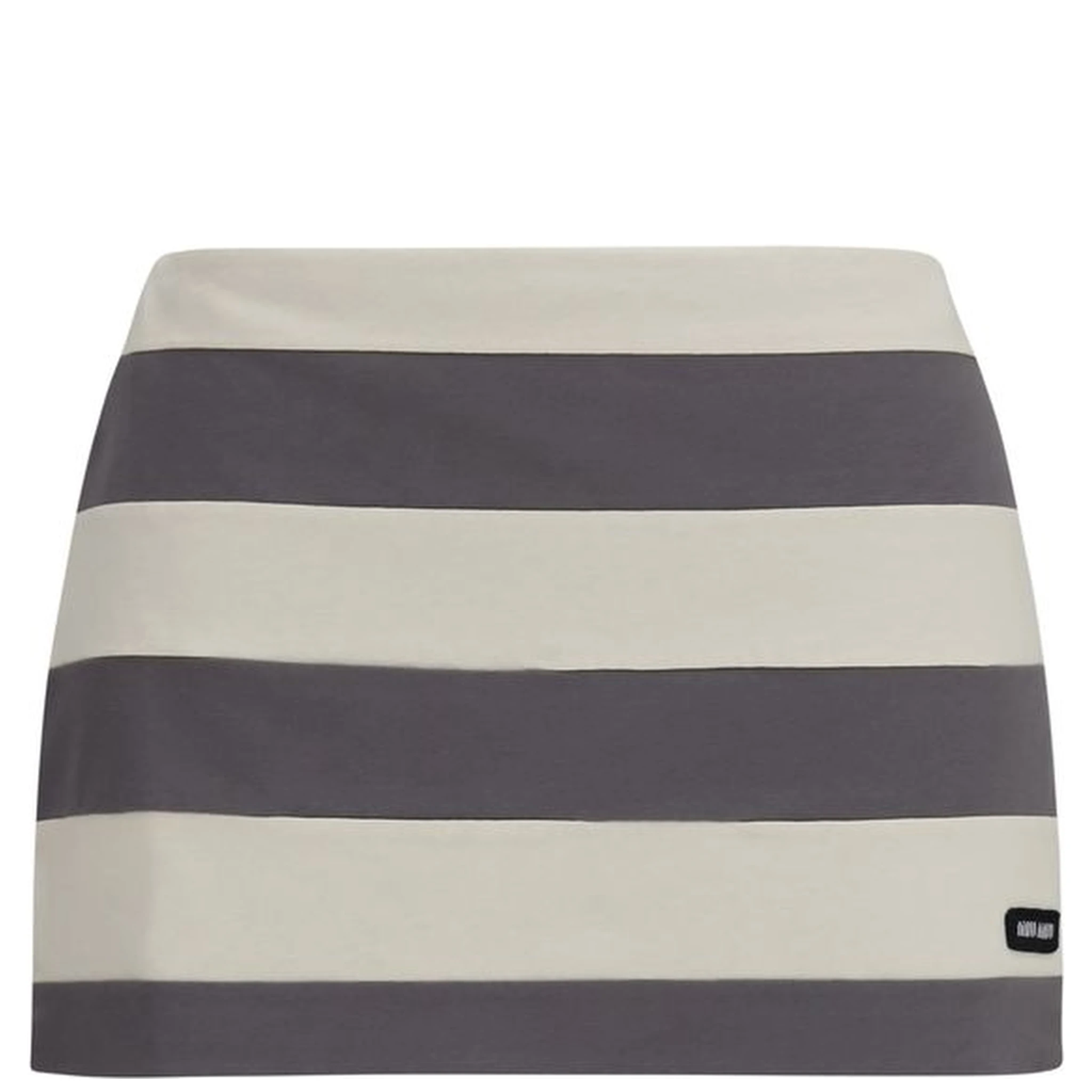 Multicolor Cotton Mini Skirt