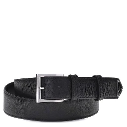 Black Calf Leather Bos Taurus Regular Belt