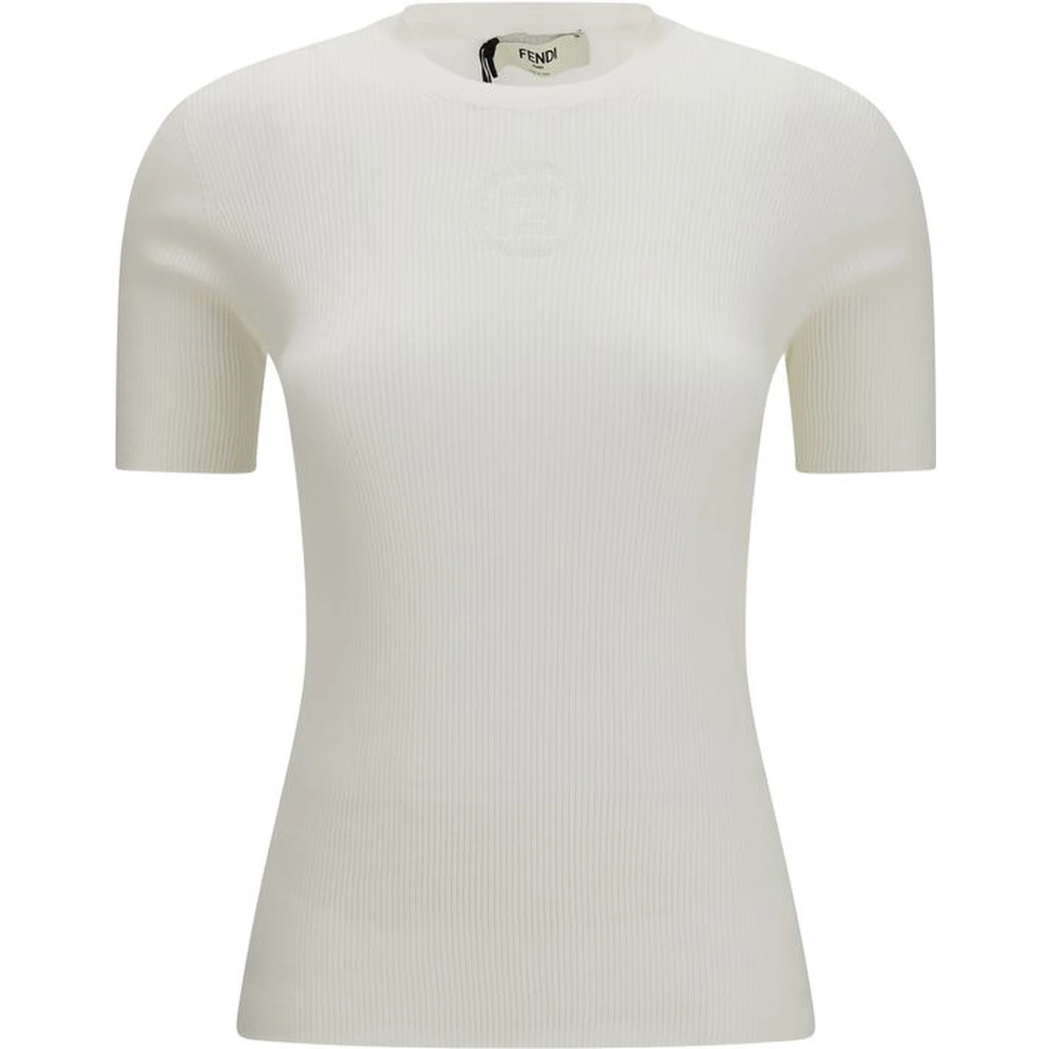 White Cotton Sweatshirt