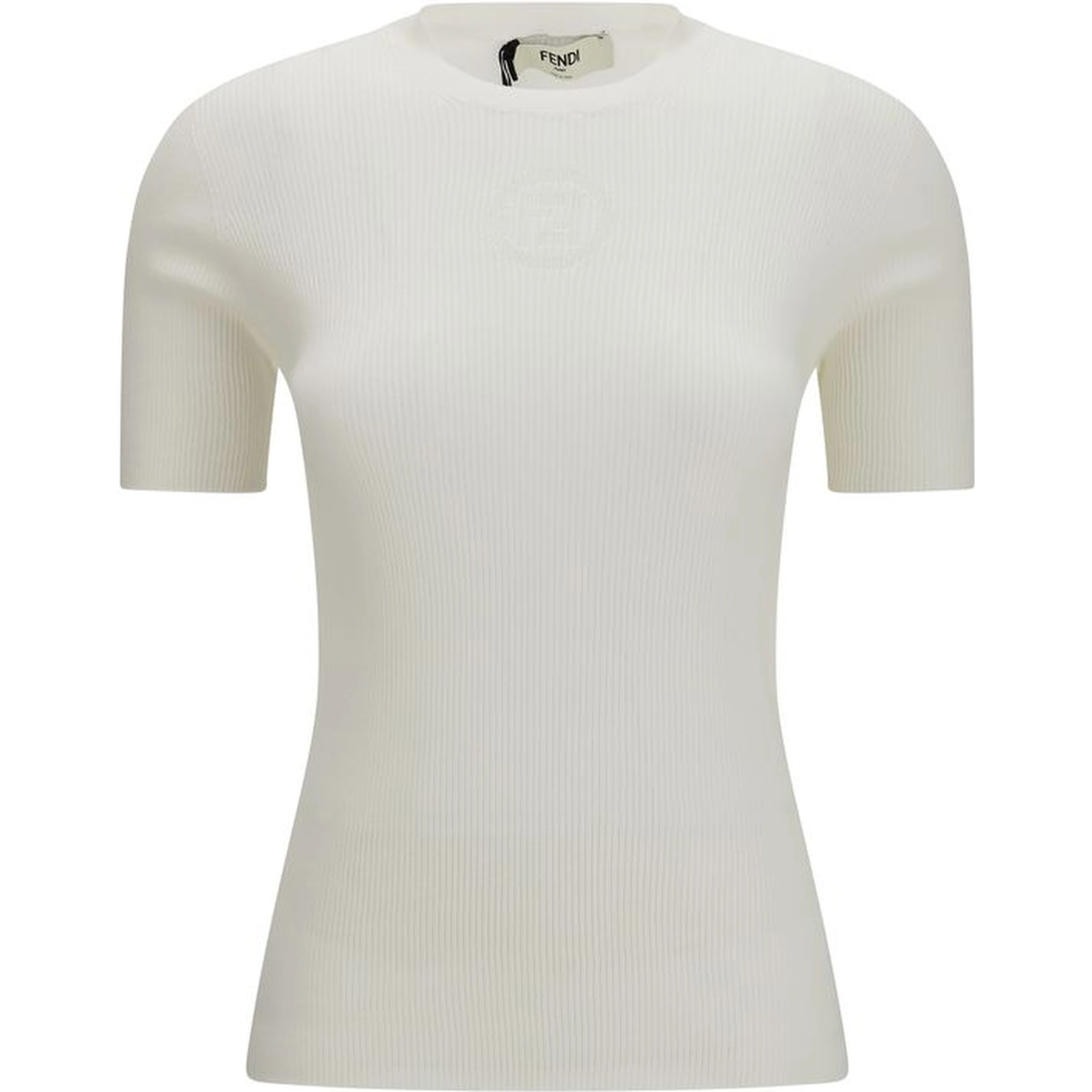 White Cotton Sweatshirt