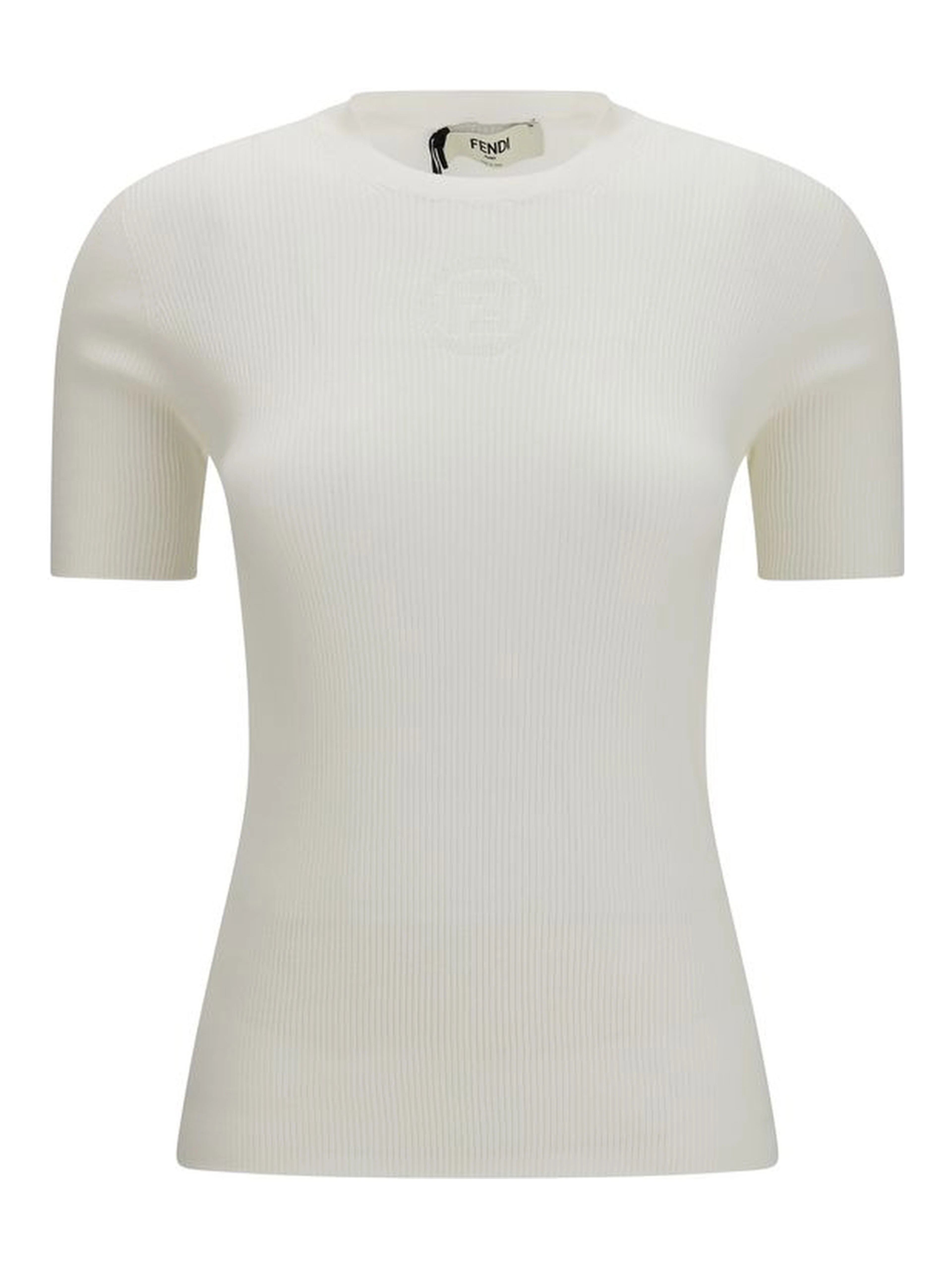 White Cotton Sweatshirt