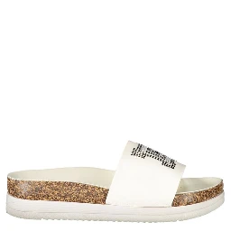 White Polyethylene Slippers