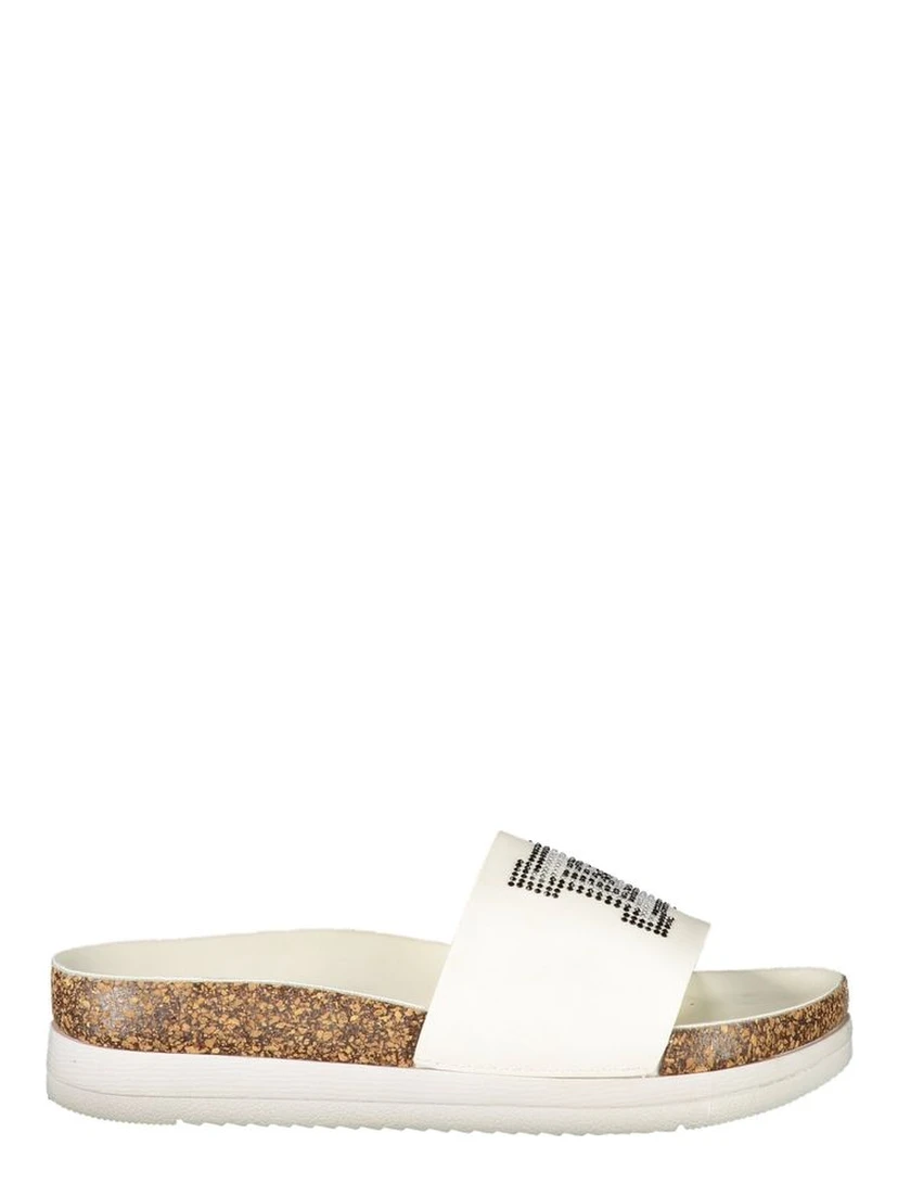White Polyethylene Slippers
