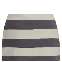 Multicolor Cotton Mini Skirt