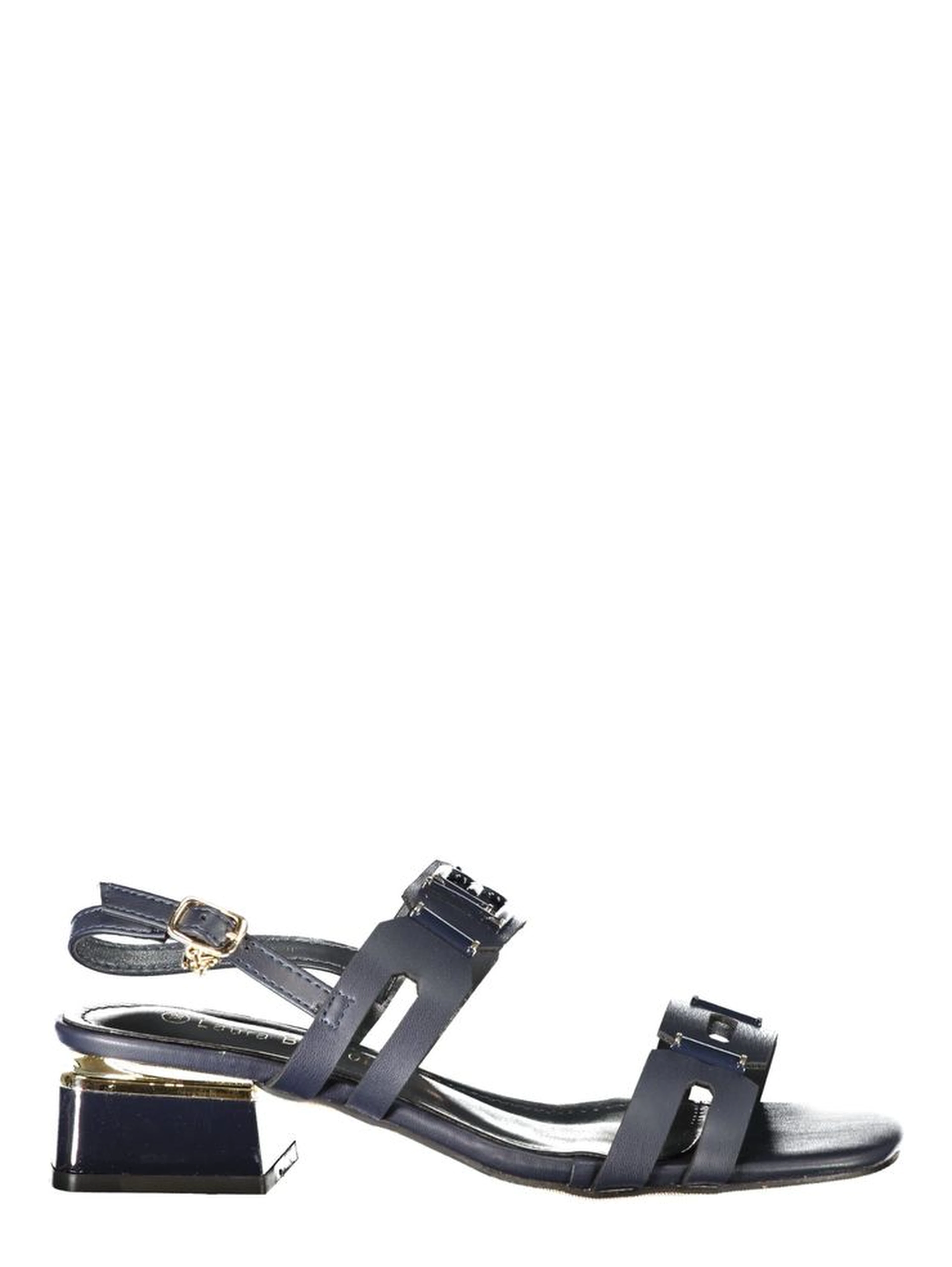 Blue Polyethylene Flat Sandals