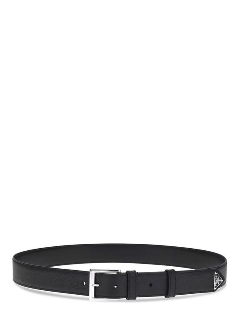 Black Calf Leather Bos Taurus Regular Belt