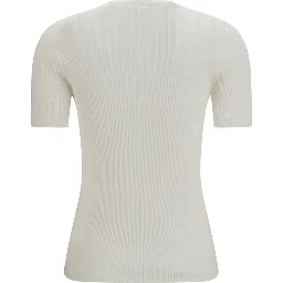 White Cotton Sweatshirt