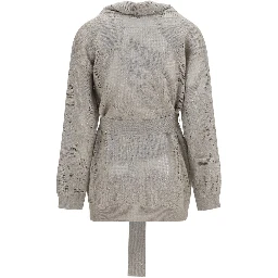 Beige Linen Cardigan