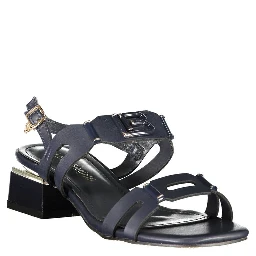 Blue Polyethylene Flat Sandals