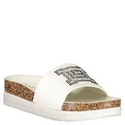 White Polyethylene Slippers