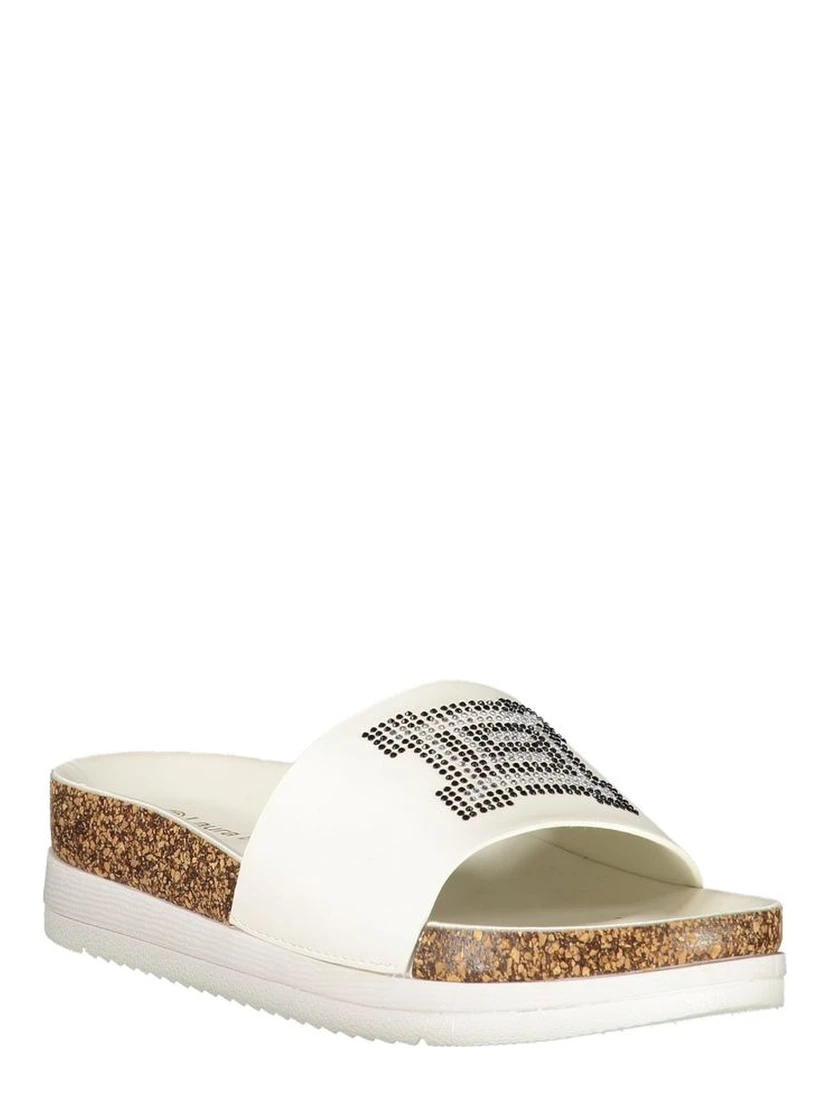 White Polyethylene Slippers