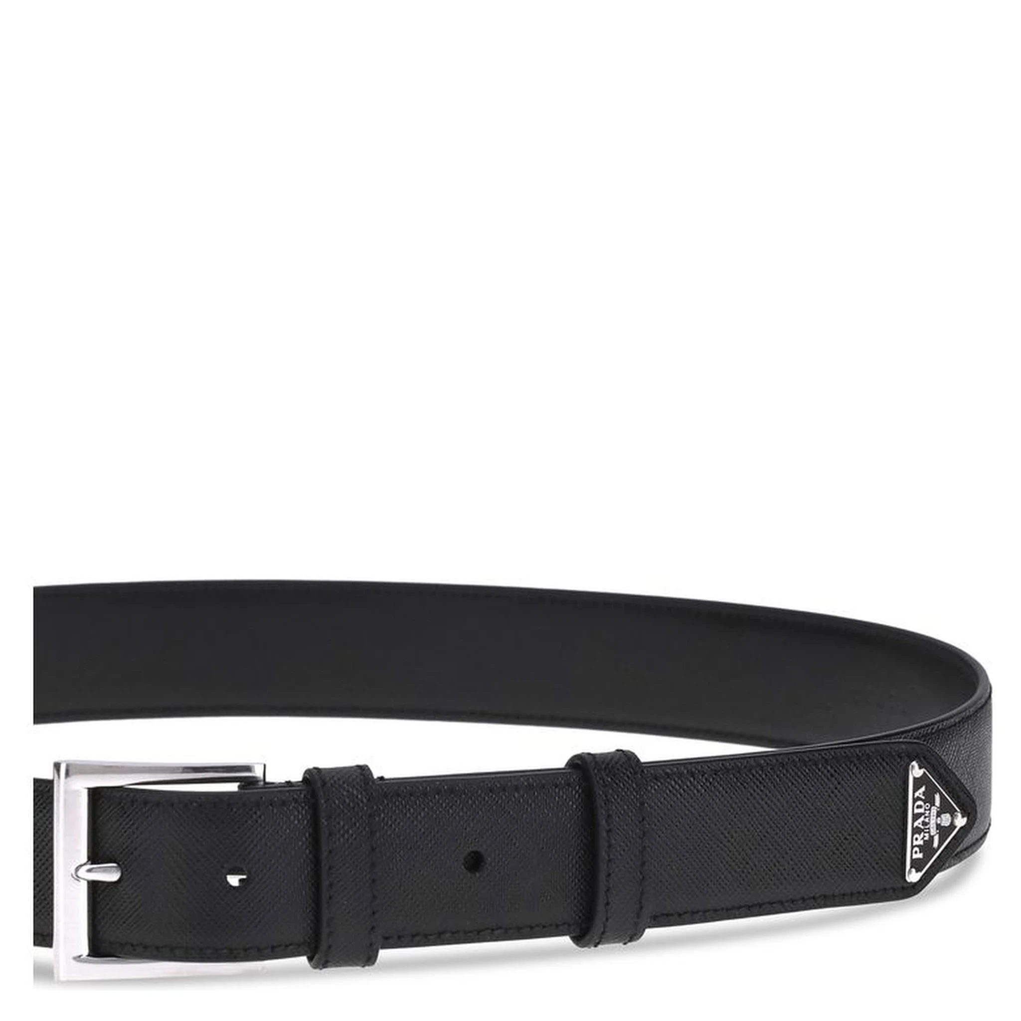 Black Calf Leather Bos Taurus Regular Belt