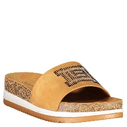 Brown Polyethylene Slippers
