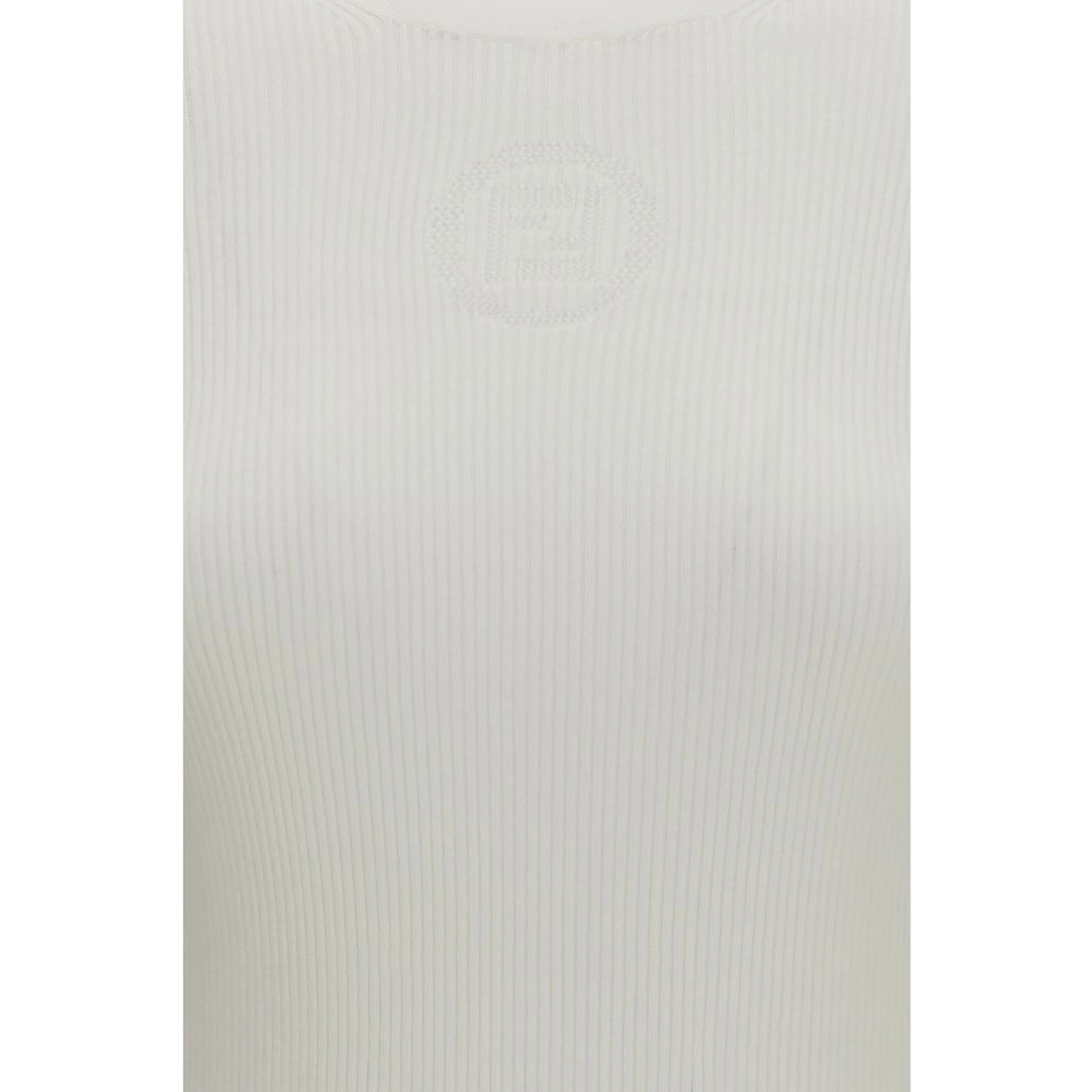 White Cotton Sweatshirt