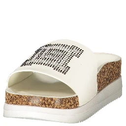 White Polyethylene Slippers