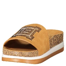 Brown Polyethylene Slippers