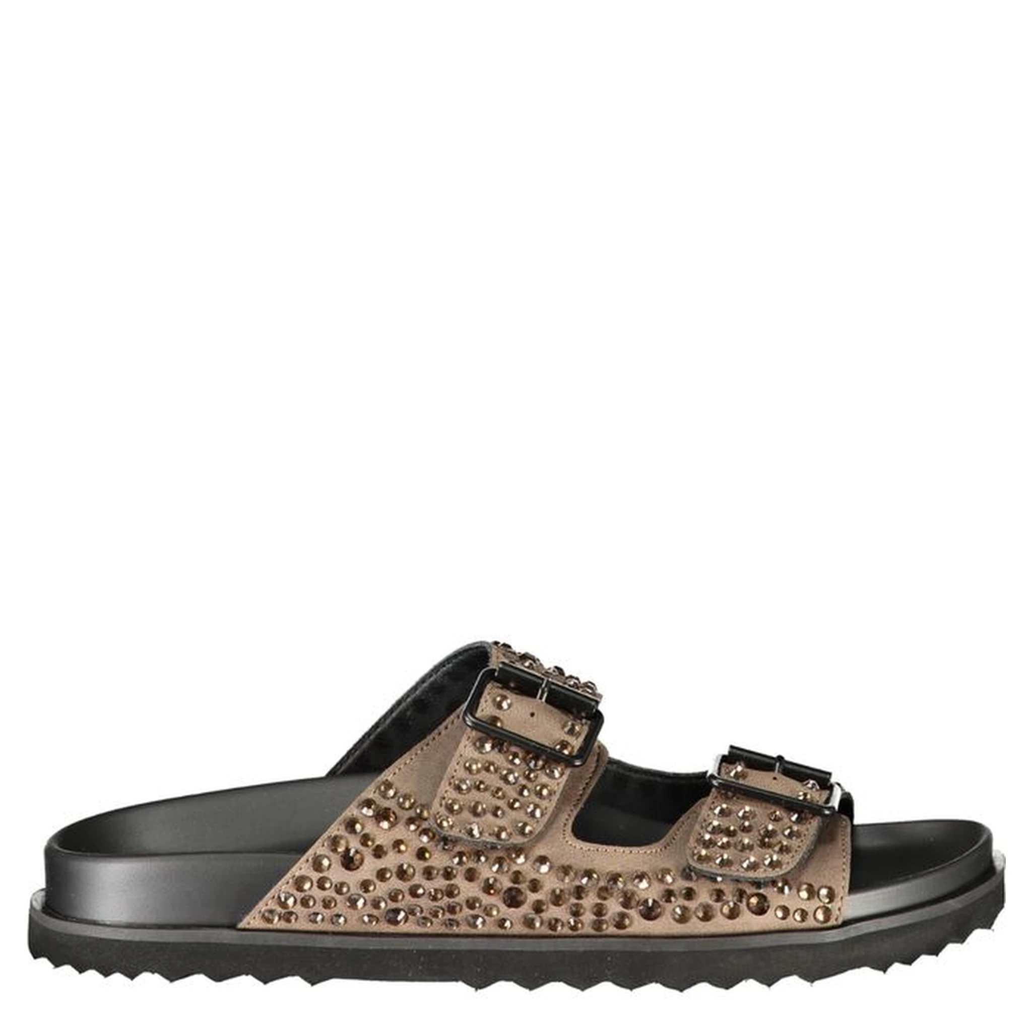 Brown Polyurethane Women's Slipper