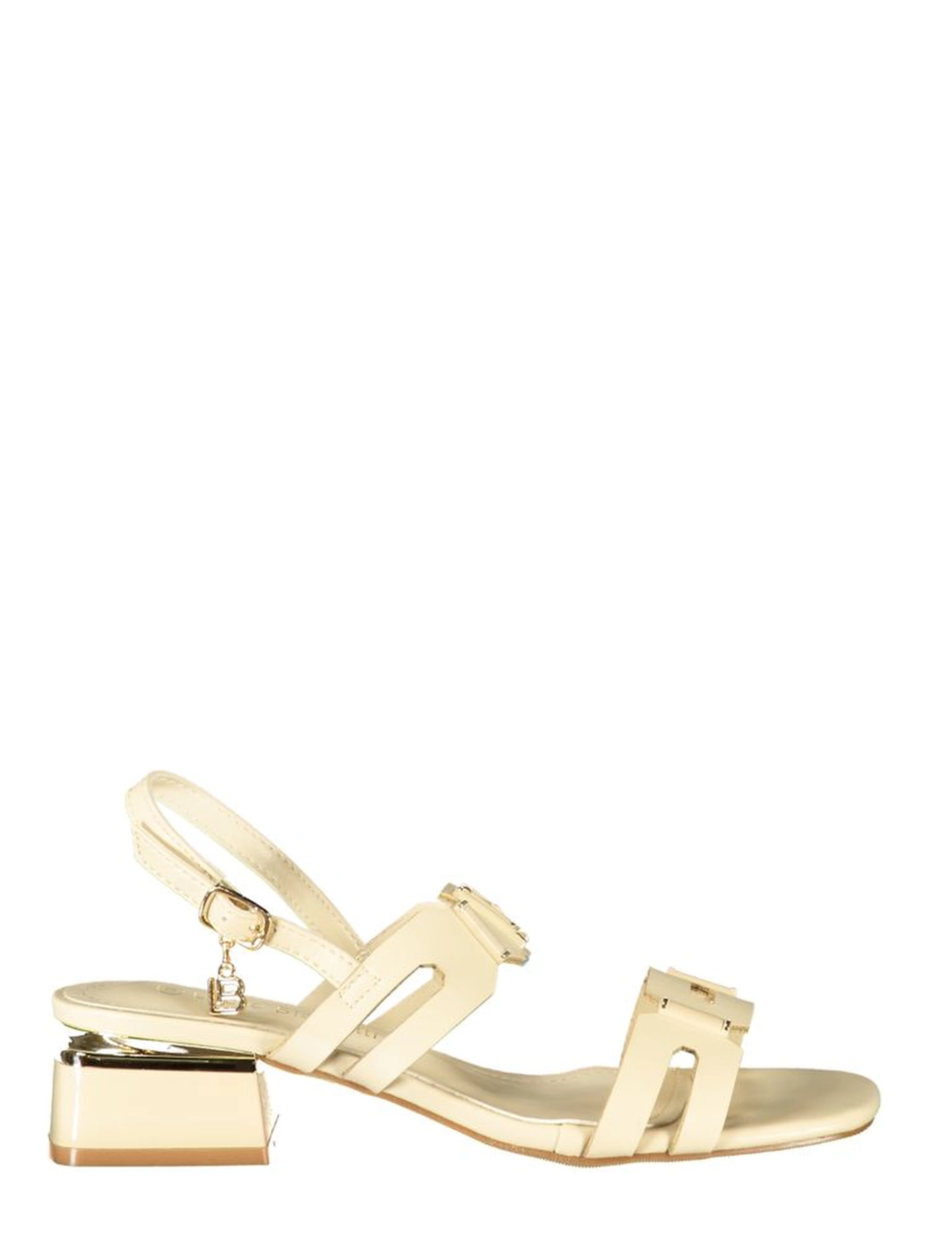 Beige Polyethylene Flat Sandals