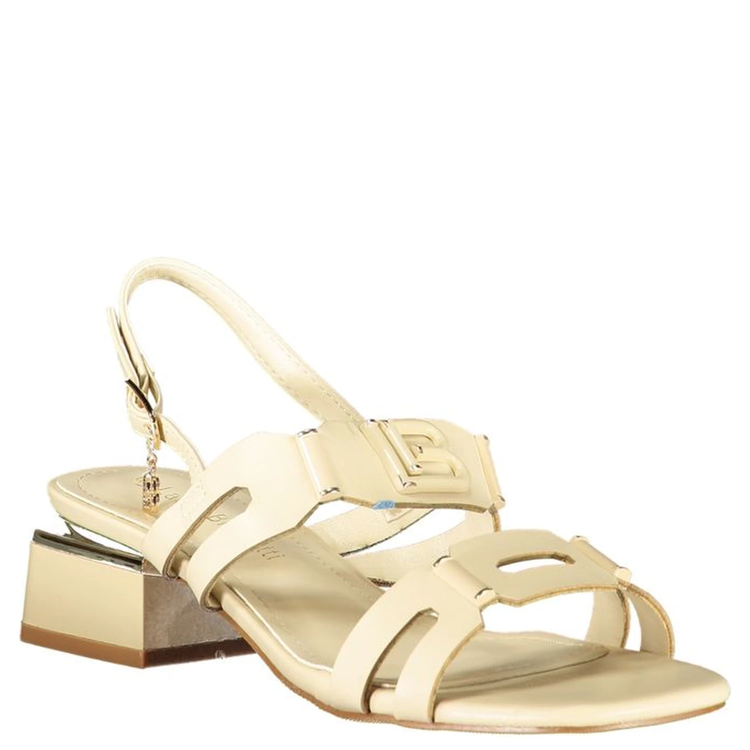 Beige Polyethylene Flat Sandals
