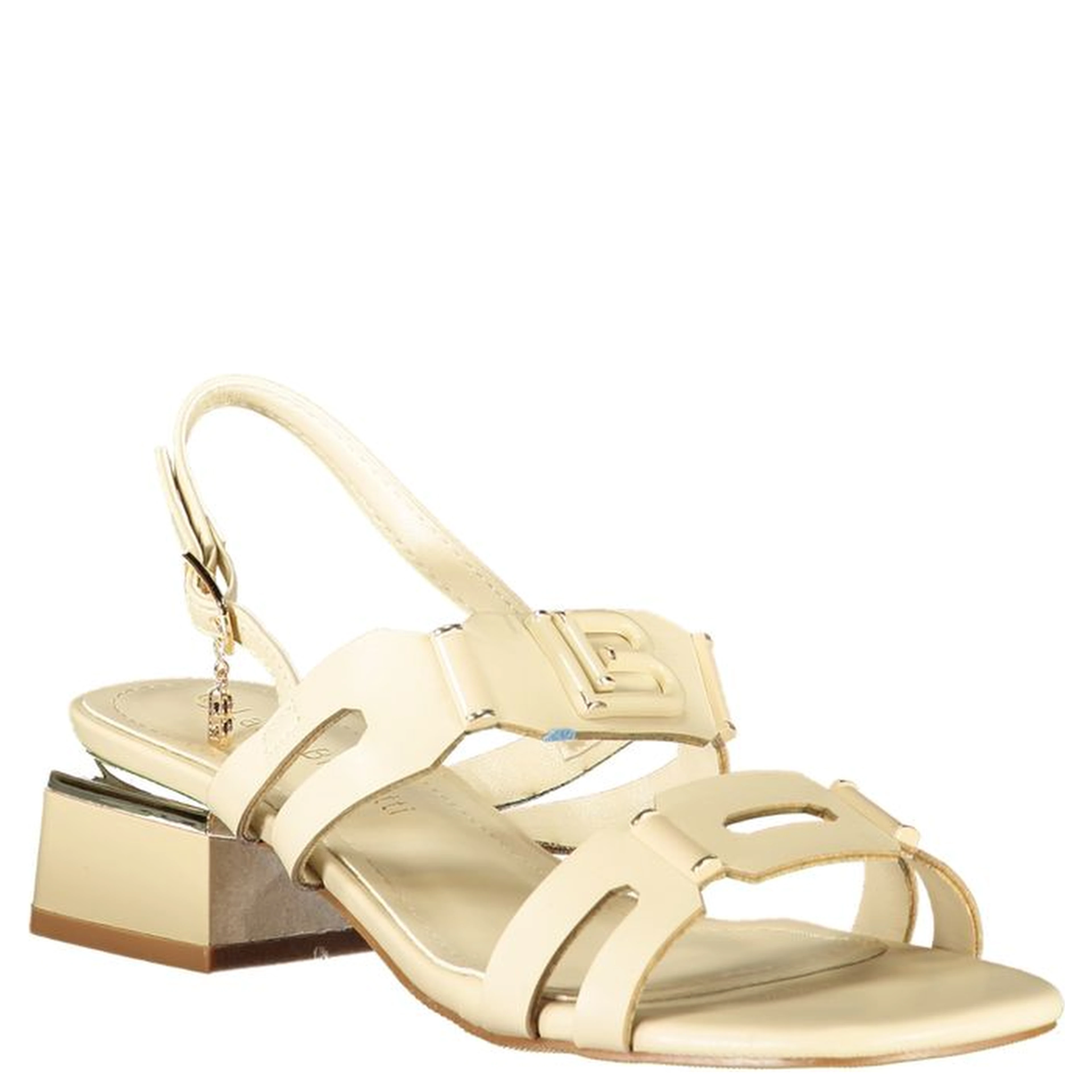 Beige Polyethylene Flat Sandals